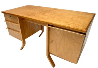 Mid-Century Modern EB04 Desk by Cees Braakman for Pastoe, 1950s